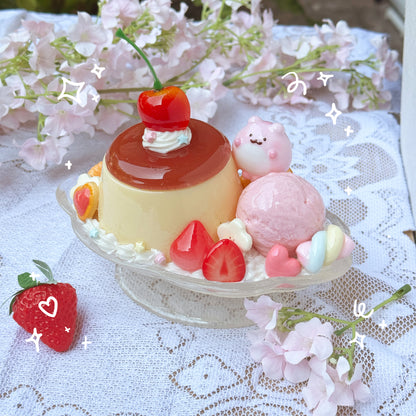 Large Pudding Parfait Trinket Boxes