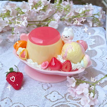 Large Pudding Parfait Trinket Boxes