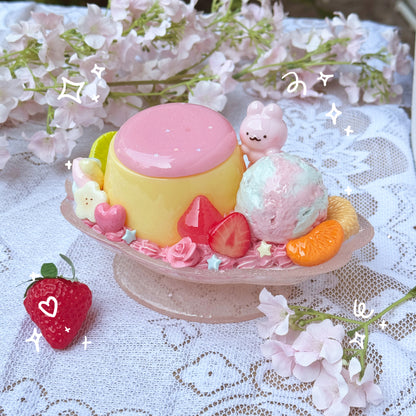 Large Pudding Parfait Trinket Boxes