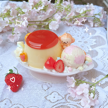 Large Pudding Parfait Trinket Boxes