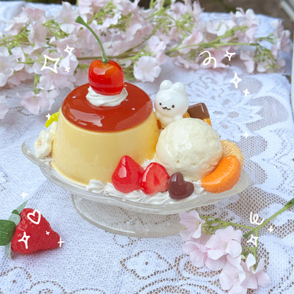 Large Pudding Parfait Trinket Boxes