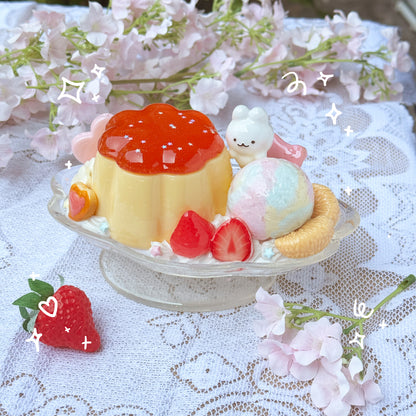 Large Pudding Parfait Trinket Boxes