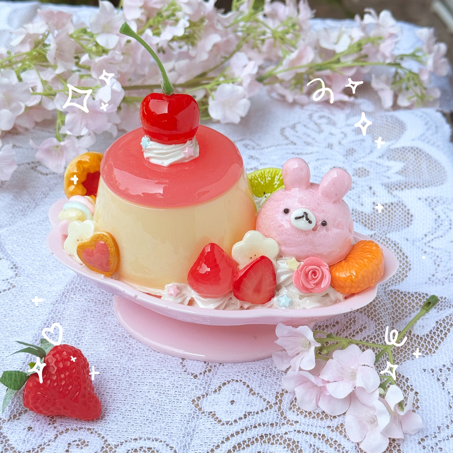 Large Pudding Parfait Trinket Boxes