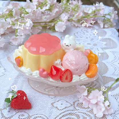 Large Pudding Parfait Trinket Boxes