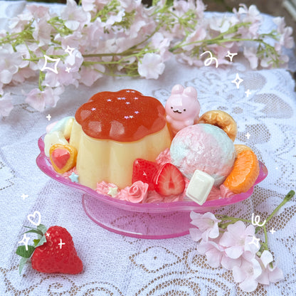Large Pudding Parfait Trinket Boxes