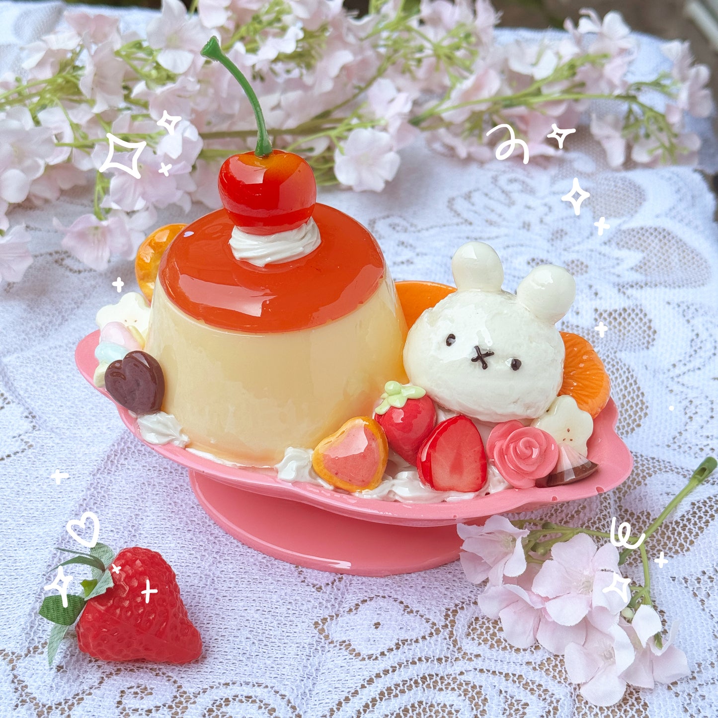 Large Pudding Parfait Trinket Boxes