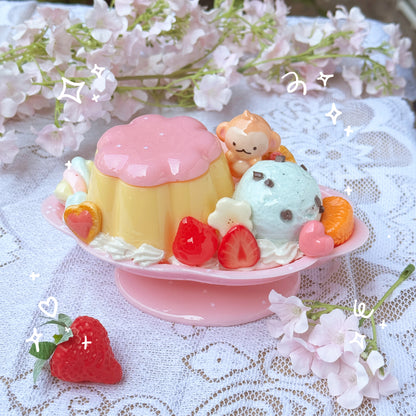 Large Pudding Parfait Trinket Boxes