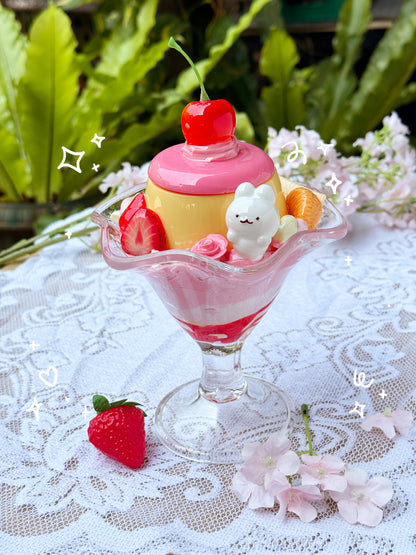 Life-Sized Pudding Parfait Trinket Boxes