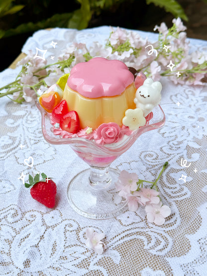 Life-Sized Pudding Parfait Trinket Boxes