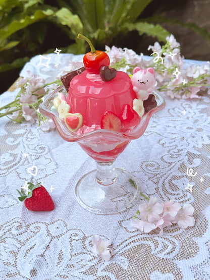 Life-Sized Pudding Parfait Trinket Boxes