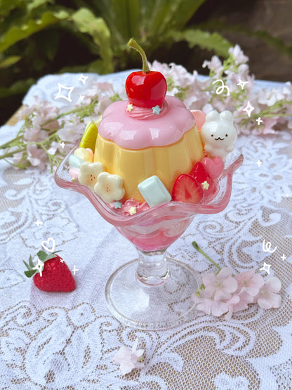 Life-Sized Pudding Parfait Trinket Boxes