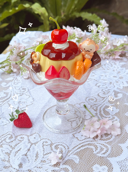 Life-Sized Pudding Parfait Trinket Boxes