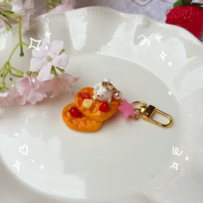 Waffle Keychains