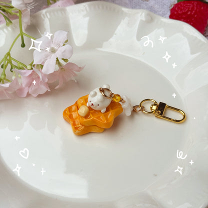 Waffle Keychains