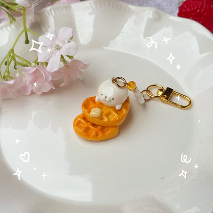 Waffle Keychains