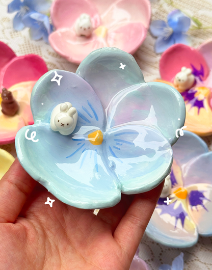 Flower Trinket Plates