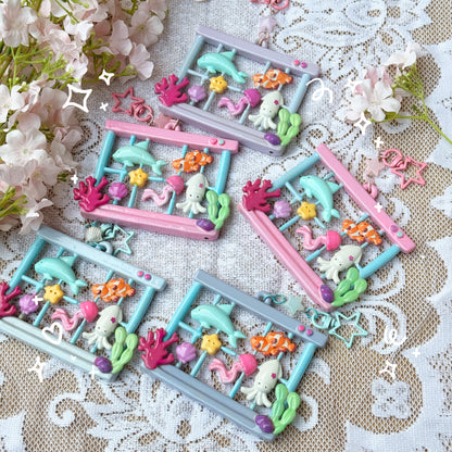 Aquarium Gunpla Keychain
