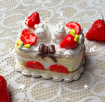 Strawberry Shortcake Double Ring Box