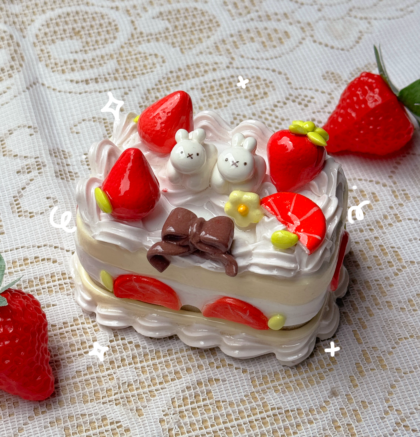 Strawberry Shortcake Double Ring Box