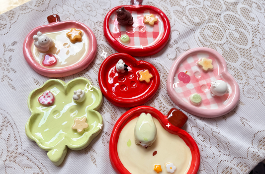 Button Trinket Plates