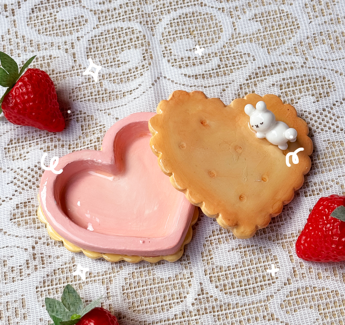 Biscuit Trinket Trays