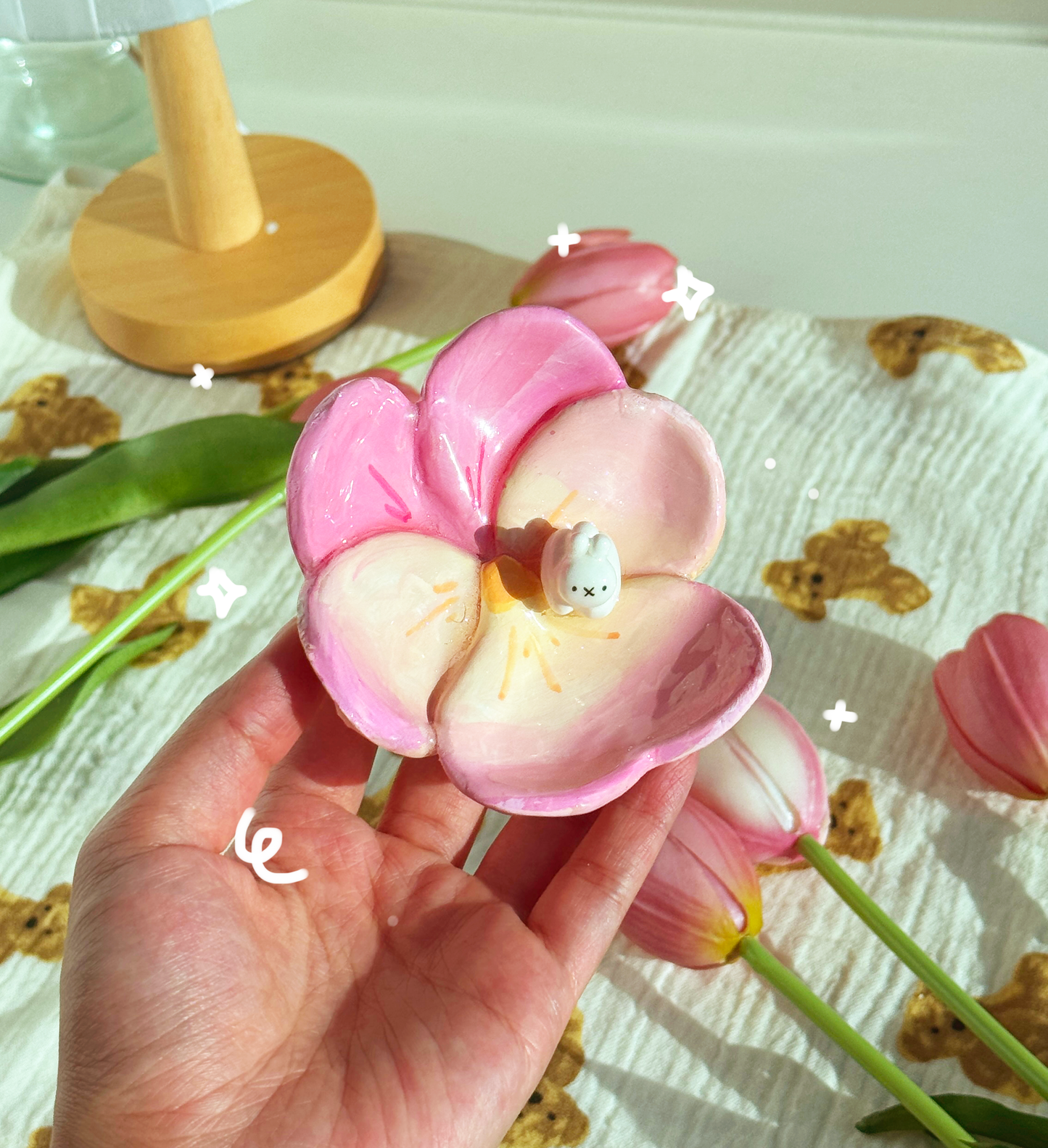 Flower Trinket Plates