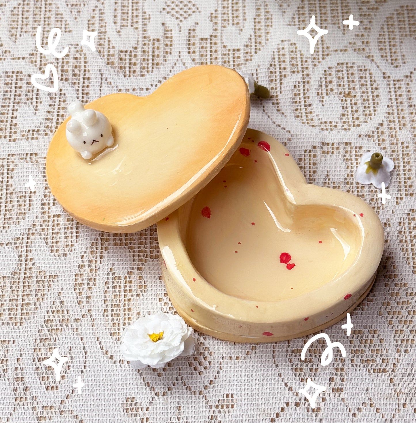 Ice Cream Trinket Containers