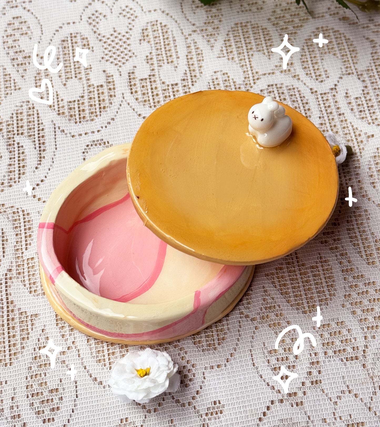 Ice Cream Trinket Containers
