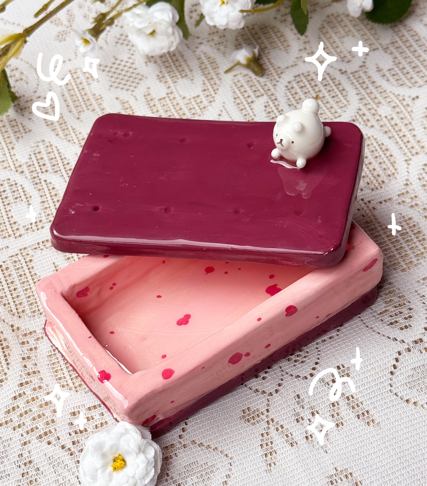 Ice Cream Trinket Containers
