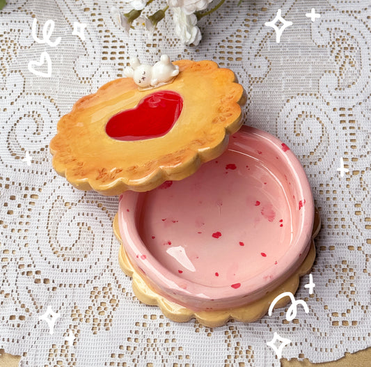 Biscuit Trinket Containers
