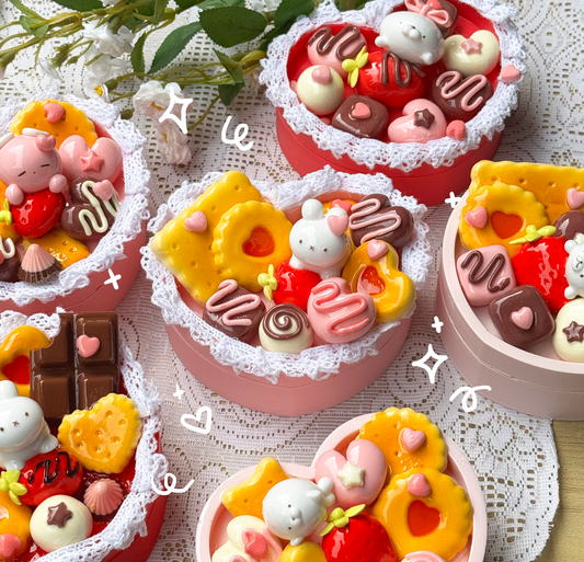 Valentine Sweets Trinket Boxes