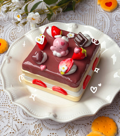 Choco Strawberry Shortcake Jewelry Boxes