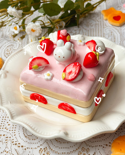 Pink Strawberry Shortcake Jewelry Boxes