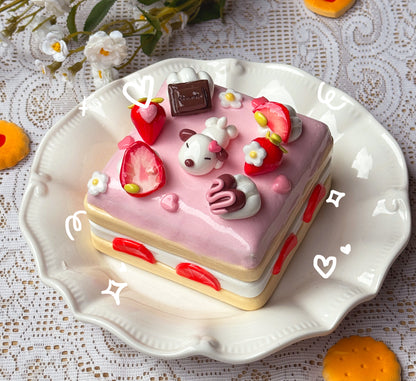 Pink Strawberry Shortcake Jewelry Boxes