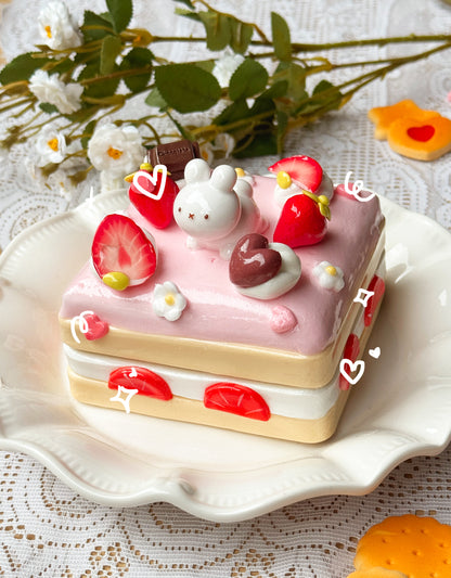 Pink Strawberry Shortcake Jewelry Boxes