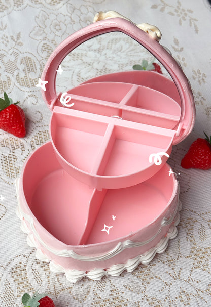 Swan Cake Jewelry Boxes