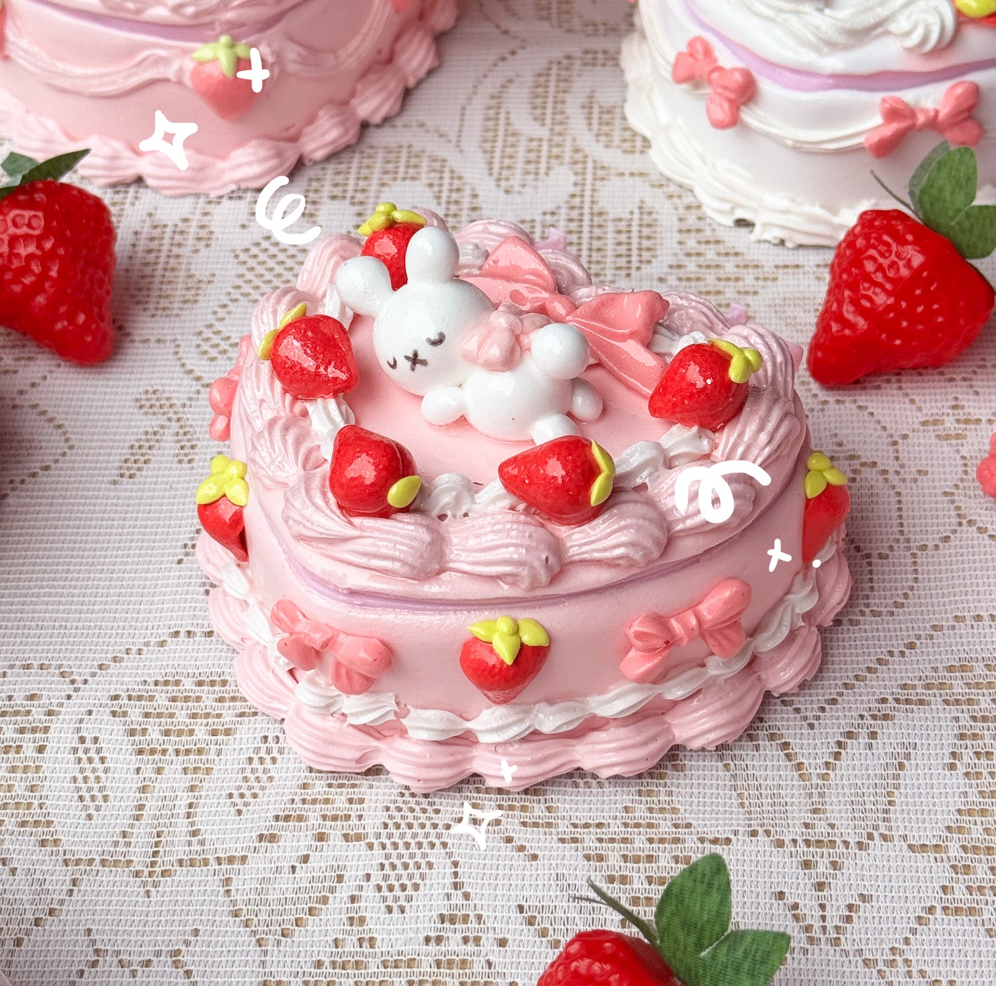 Heart Cake Jewelry Boxes