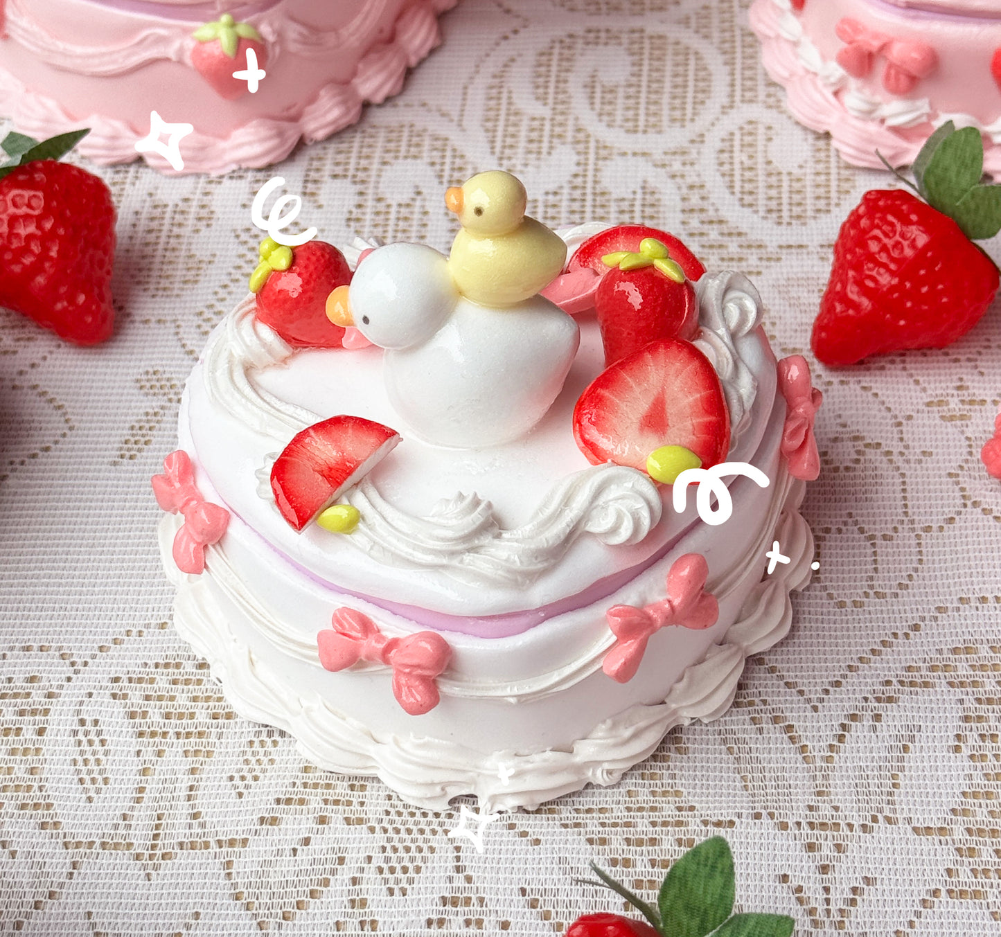 Heart Cake Jewelry Boxes