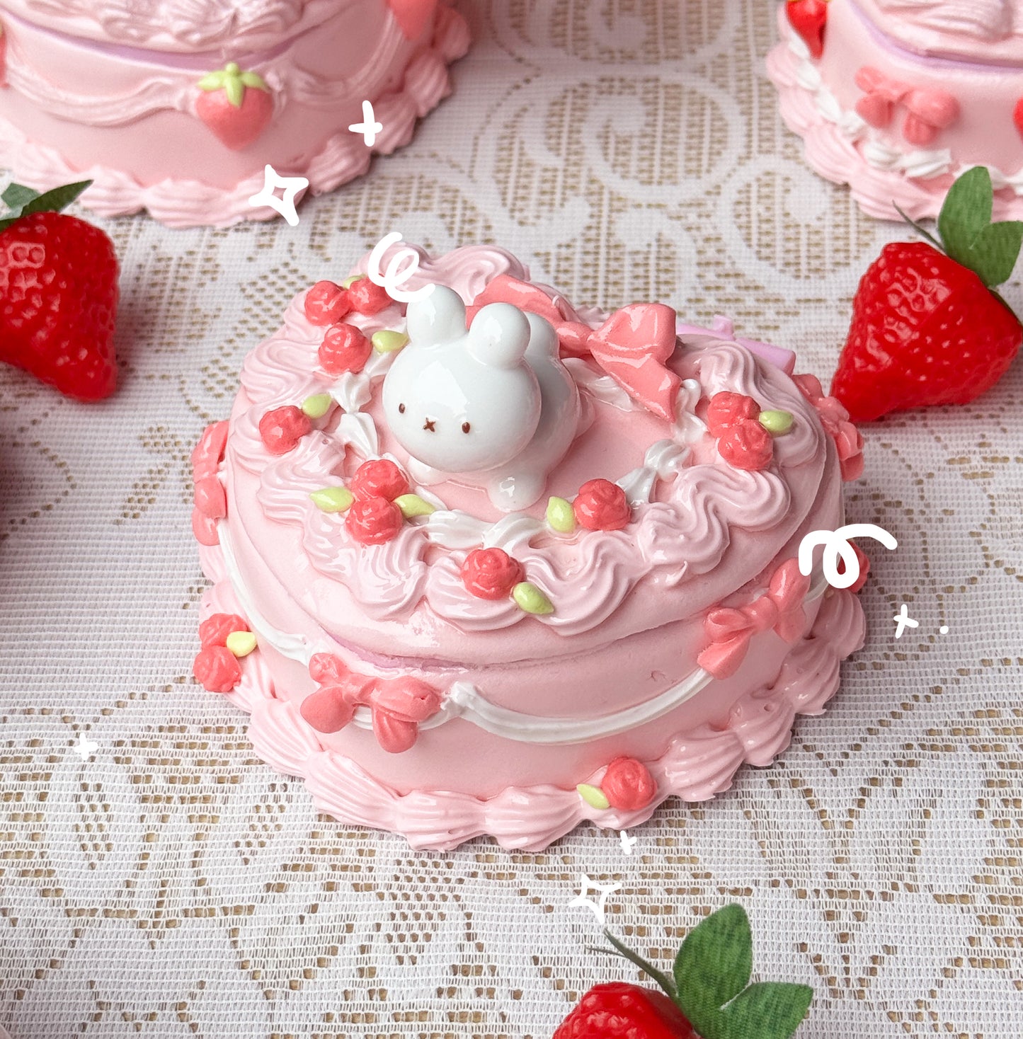 Heart Cake Jewelry Boxes