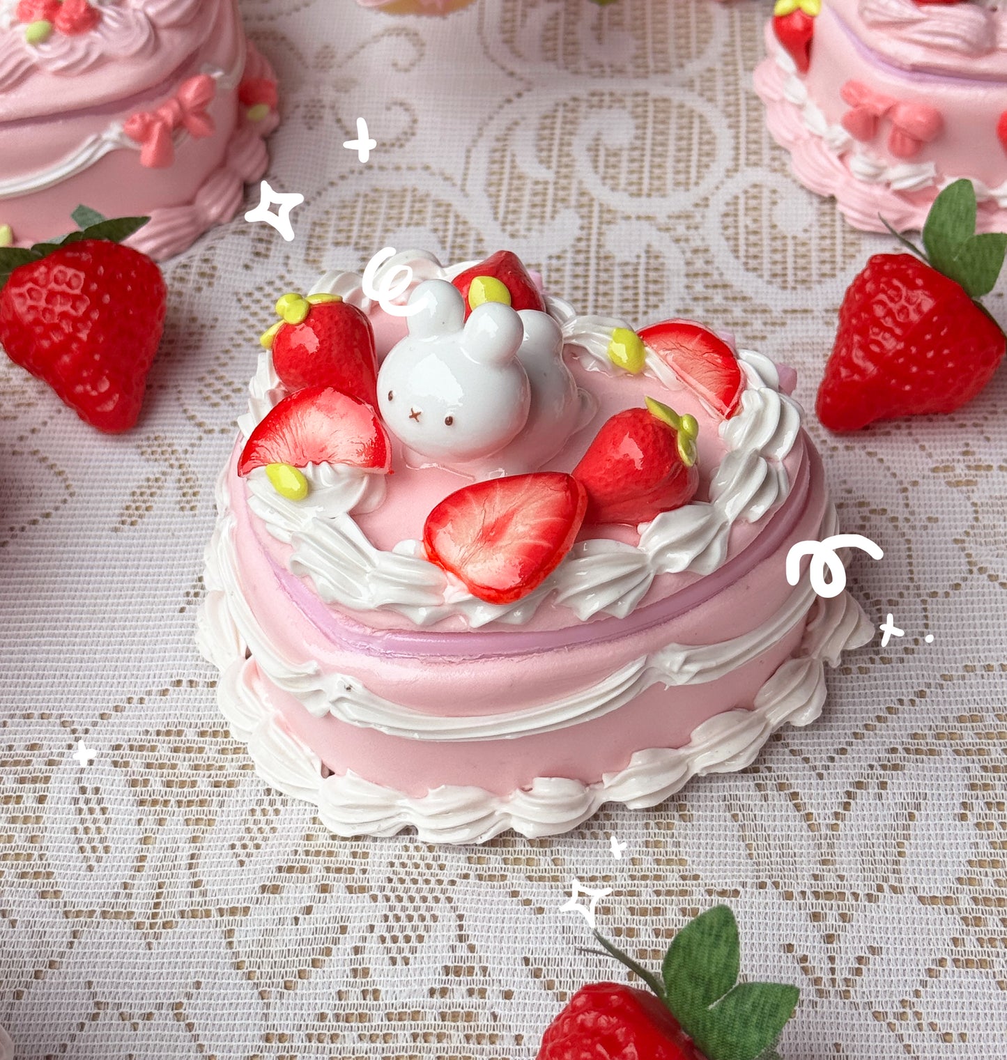 Heart Cake Jewelry Boxes