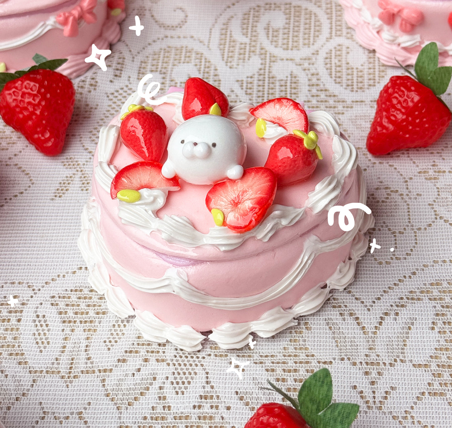 Heart Cake Jewelry Boxes