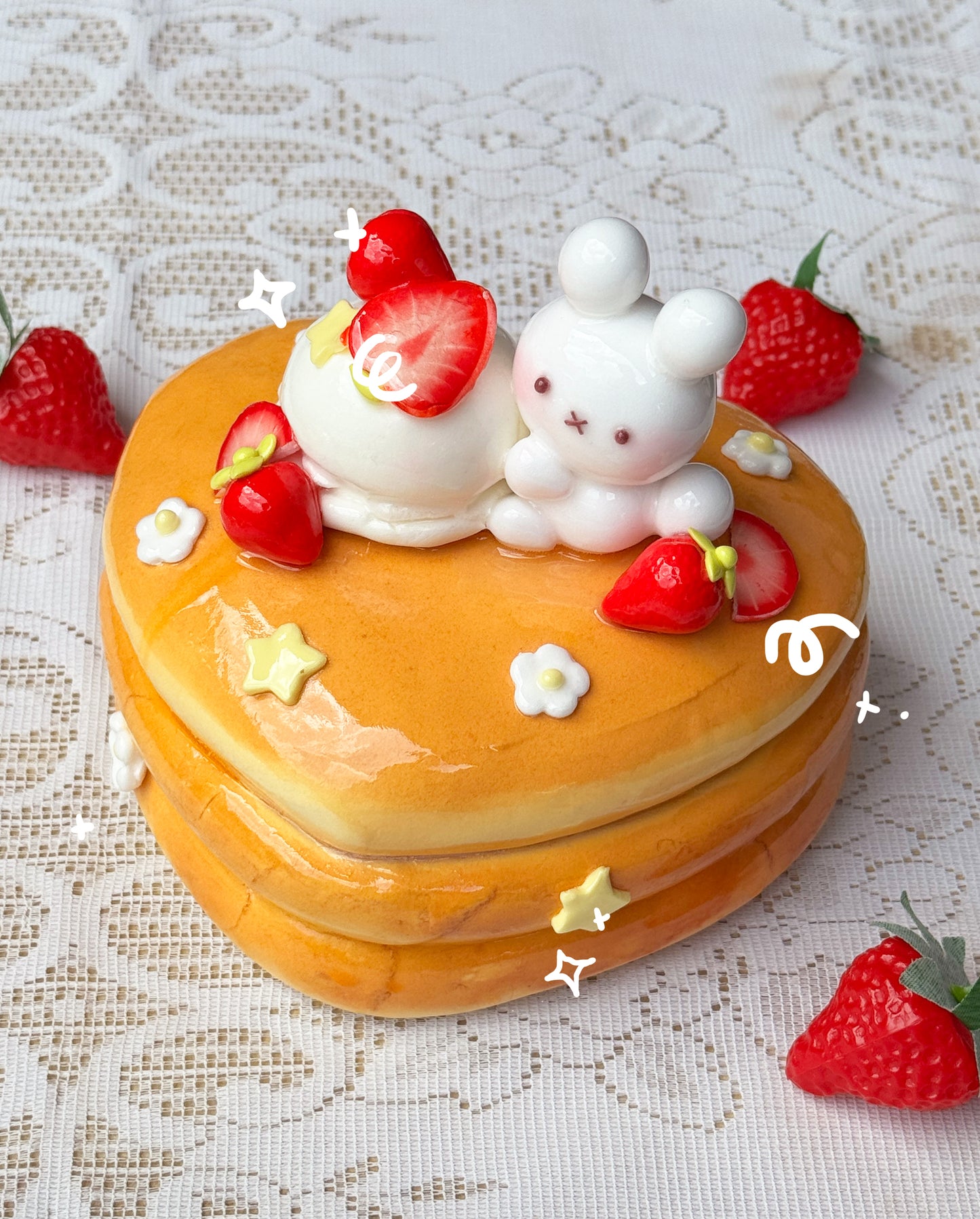 Heart Pancake Jewelry Boxes