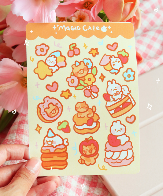 Magic Cafe Sticker Set