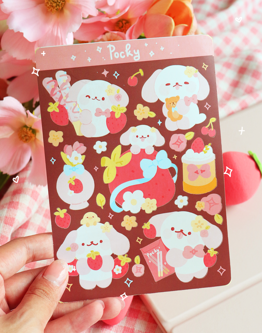 Pocky Sticker Set