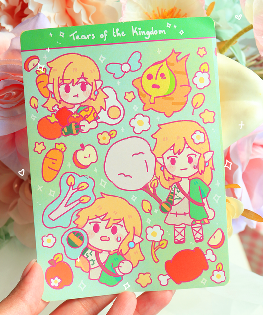 Tears of the Kingdom Fanart Sticker Set