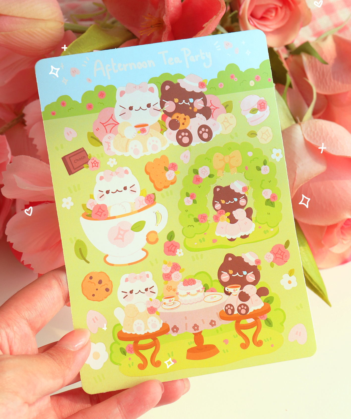 Afternoon Tea Party Sticker Set