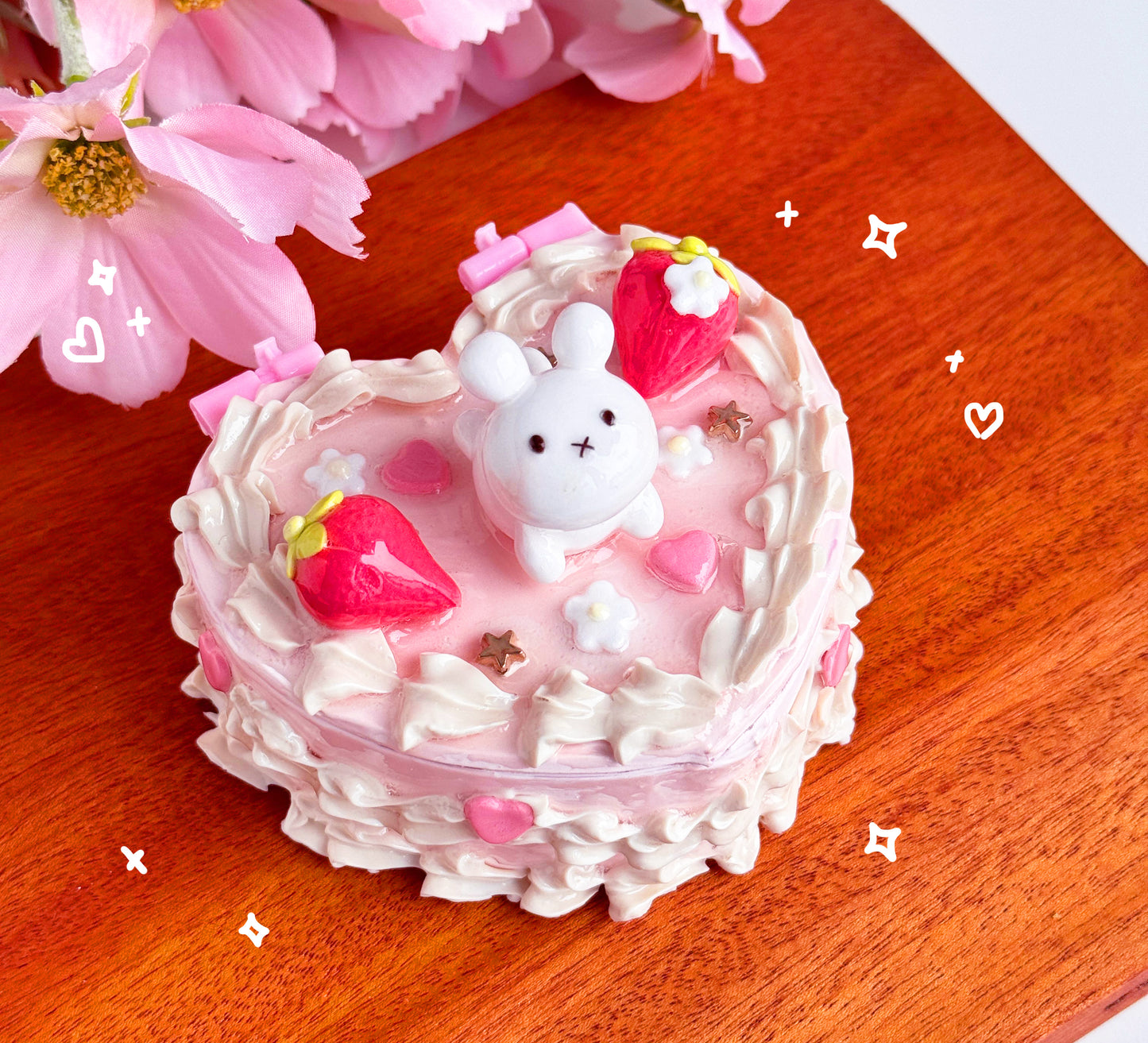 Heart Cake Jewelry Boxes