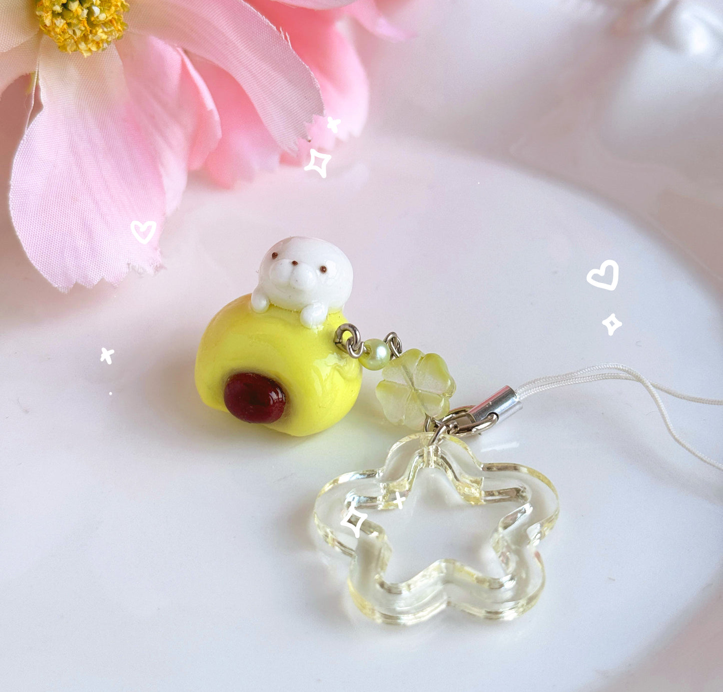 Seal Mochi Phone Strap