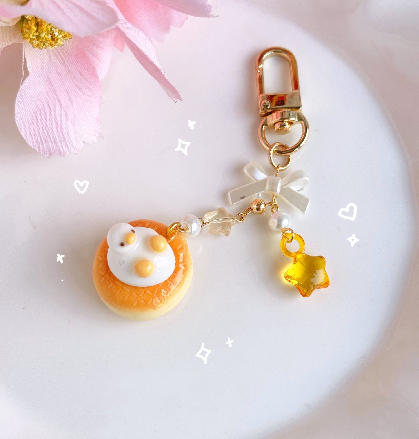 Donut Duck keychains