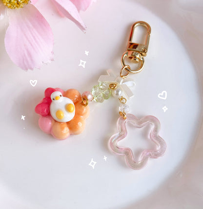 Donut Duck keychains